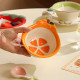 Orange Pattern Porcelain Bowl